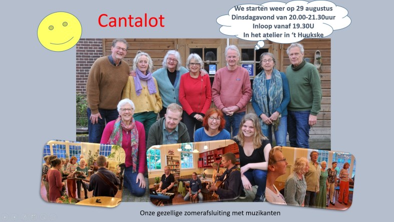 Zingen met wijkkoor&nbsp;Cantalot