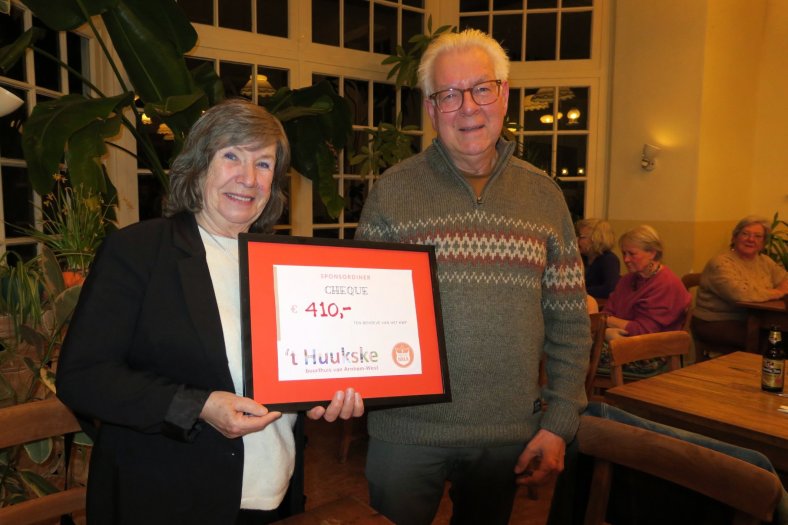 Sponsor-diner brengt€ 410,- op voor&nbsp;KWF