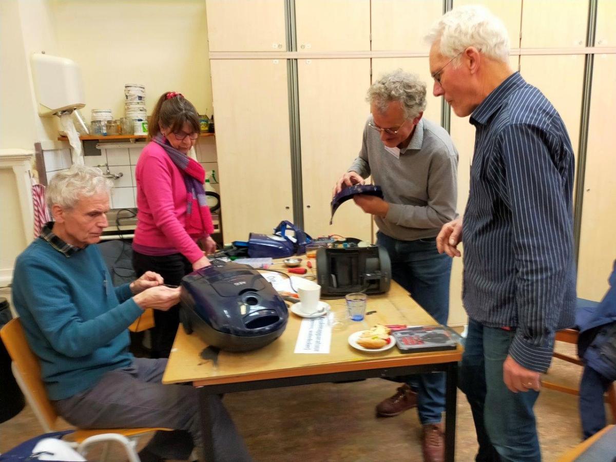 Zaterdag 14 maart&nbsp;Repaircafé